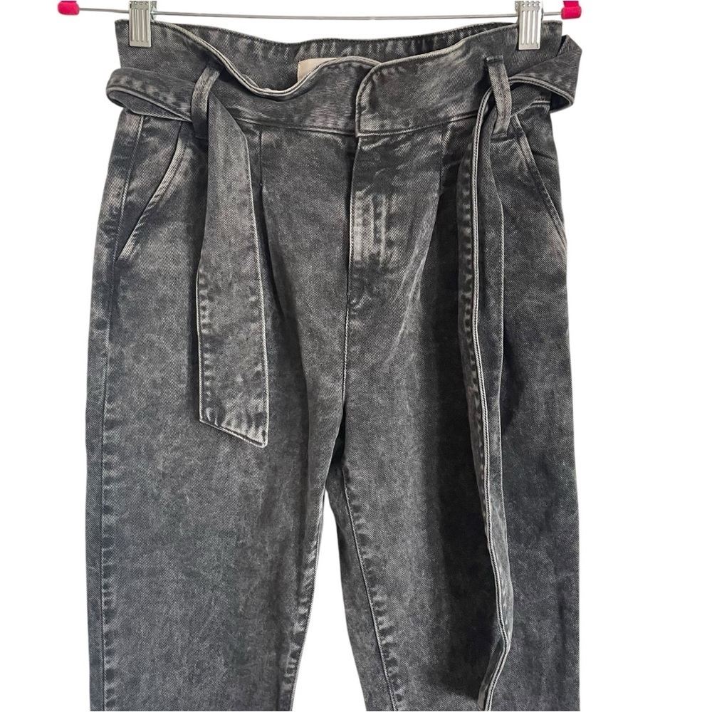 Sezane Austin Trousers Washed Black Jeans - Picture 6 of 14